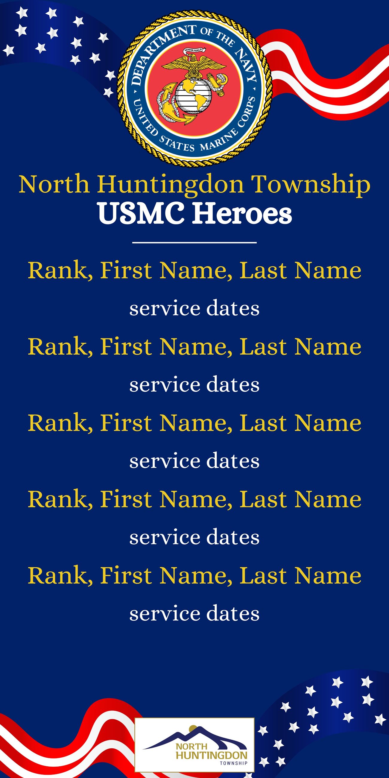 NHT Hometown Heroes - USMC (2)